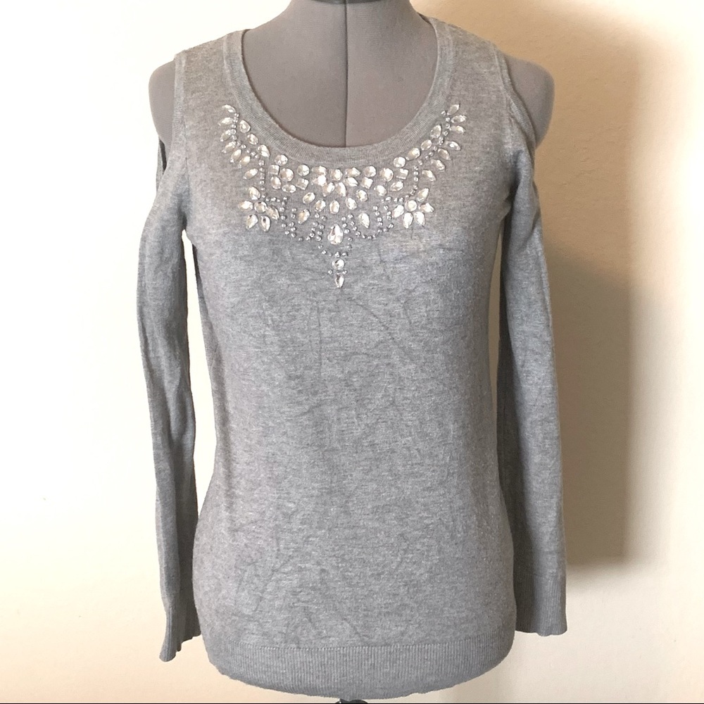 Sexy Sweater with Crystals